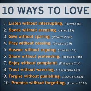 Ways To Love